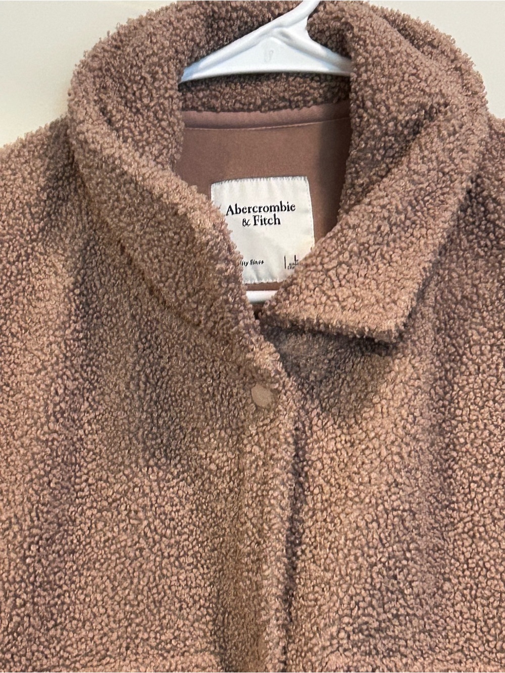Abercrombie & Fitch Sherpa Trucker Jacket - Picture 12 of 14